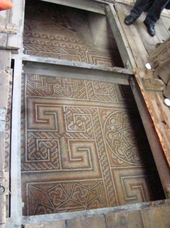 Мозаичный пол 4 века